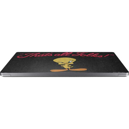 Looney Tunes Tweety Bird Thats All Folks Universal Laptop 14in (11.4 x 8.2in) Skin