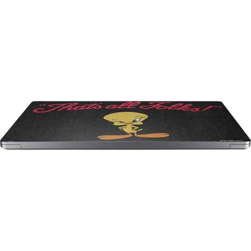 Looney Tunes Tweety Bird Thats All Folks Universal Laptop 16.6in (13.4 x 9.7in) Skin