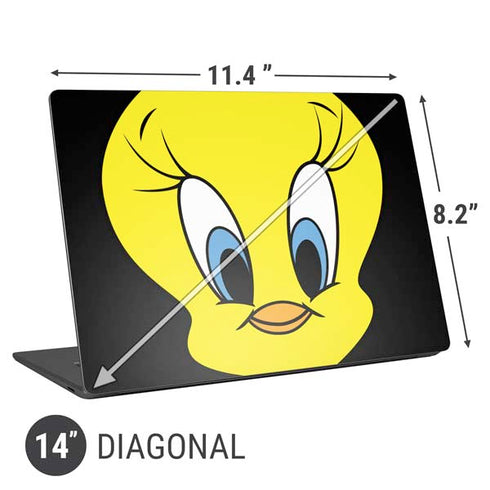 Looney Tunes Tweety Bird Universal Laptop 14in (11.4 x 8.2in) Skin