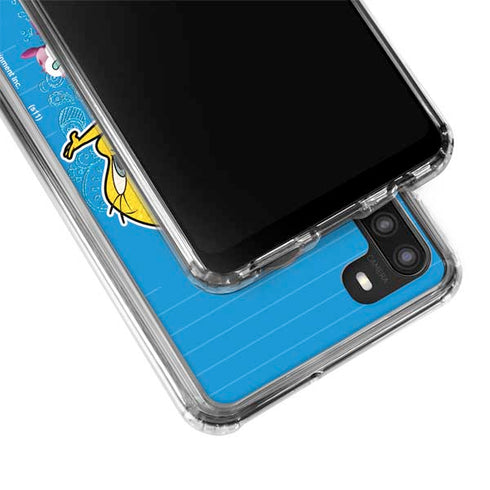 Looney Tunes Tweety Bird Wild and Free Galaxy A21 Clear Case