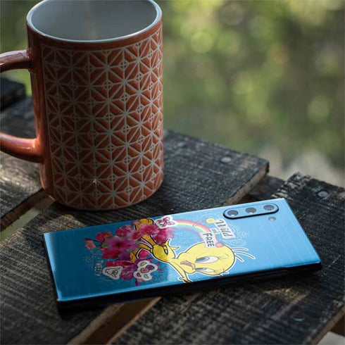 Looney Tunes Tweety Bird Wild and Free Galaxy Note 10 Skin