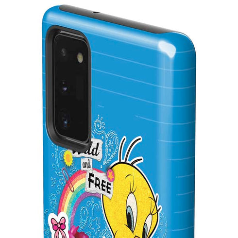 Looney Tunes Tweety Bird Wild and Free Galaxy Note20 5G Pro Case