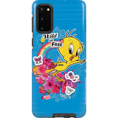 Looney Tunes Tweety Bird Wild and Free Galaxy S20 Pro Case