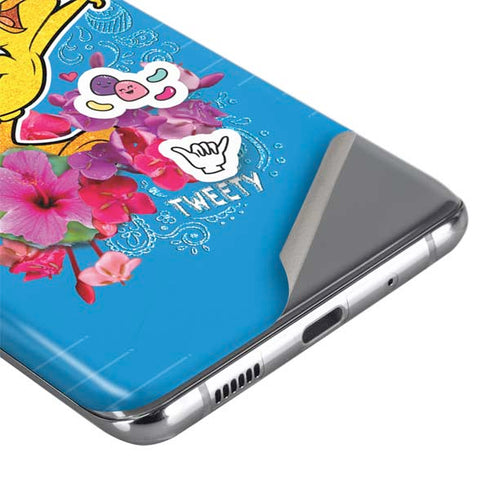 Looney Tunes Tweety Bird Wild and Free Galaxy S20 Skin