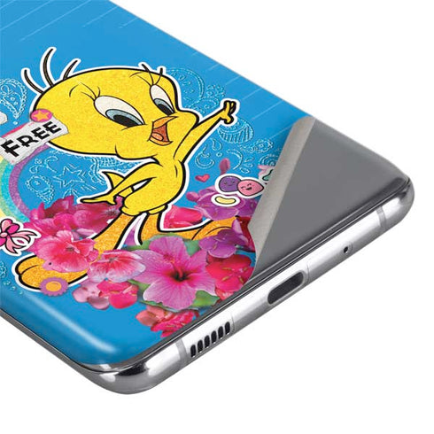 Looney Tunes Tweety Bird Wild and Free Galaxy S20 Ultra 5G Skin