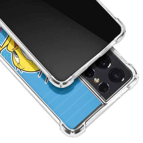 Looney Tunes Tweety Bird Wild and Free Galaxy S21 Ultra 5G Clear Case