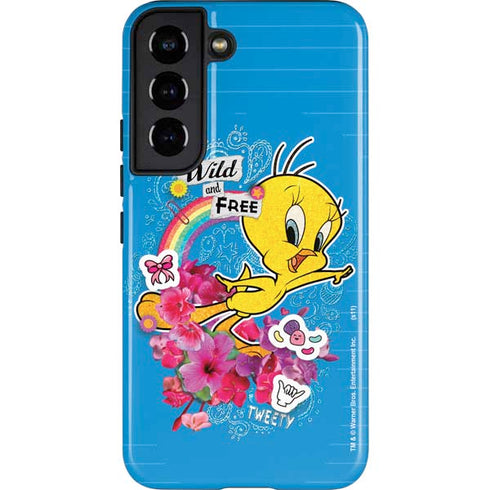 Looney Tunes Tweety Bird Wild and Free Galaxy S22 Pro Case