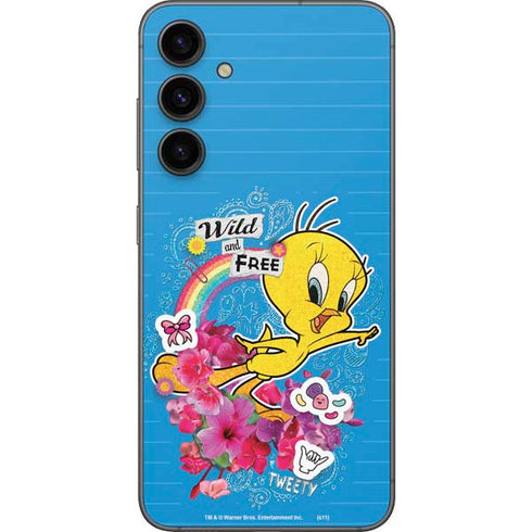 Looney Tunes Tweety Bird Wild and Free Galaxy S23 FE Skin