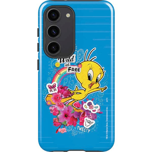 Looney Tunes Tweety Bird Wild and Free Galaxy S23 Pro Case