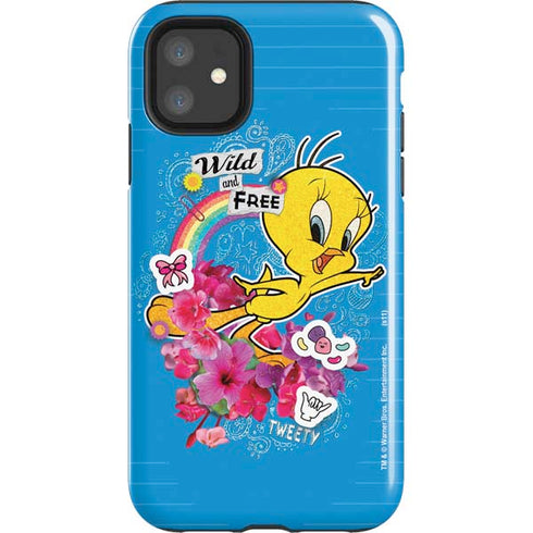 Looney Tunes Tweety Bird Wild and Free iPhone 11 Impact Case