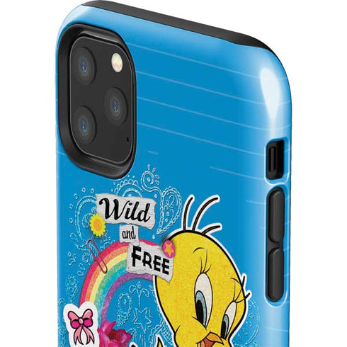 Looney Tunes Tweety Bird Wild and Free iPhone 11 Pro Max Impact Case
