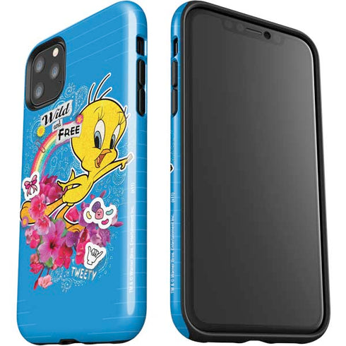 Looney Tunes Tweety Bird Wild and Free iPhone 11 Pro Max Impact Case