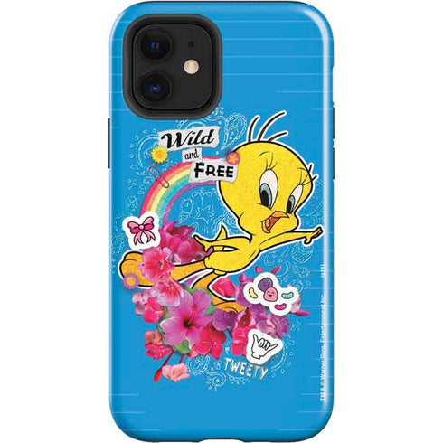 Looney Tunes Tweety Bird Wild and Free iPhone 12 Impact Case