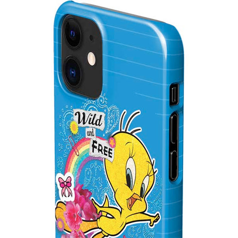 Looney Tunes Tweety Bird Wild and Free iPhone 12 Mini Lite Case
