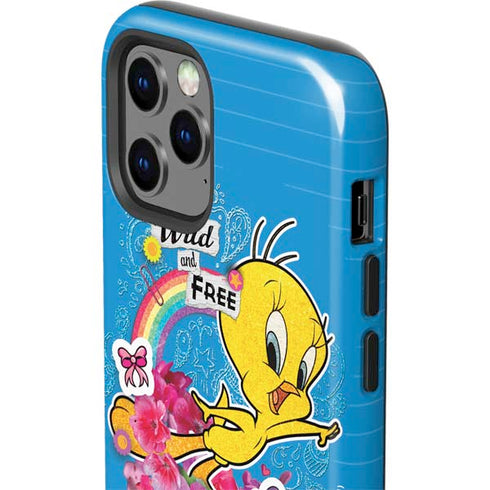 Looney Tunes Tweety Bird Wild and Free iPhone 12 Pro Impact Case