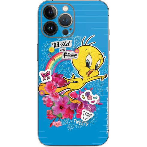 Looney Tunes Tweety Bird Wild and Free iPhone 13 Pro Max Skin