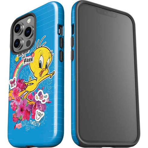 Looney Tunes Tweety Bird Wild and Free iPhone 15 Pro Impact Case