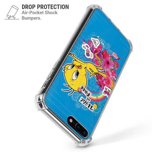 Looney Tunes Tweety Bird Wild and Free iPhone 7/8 Plus Clear Case