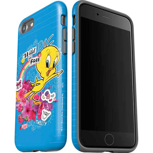 Looney Tunes Tweety Bird Wild and Free iPhone SE (2nd & 3rd Gen) Pro Case