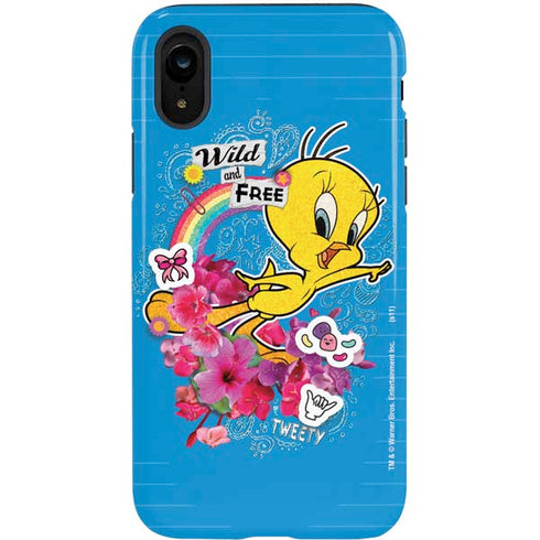 Looney Tunes Tweety Bird Wild and Free iPhone XR Pro Case