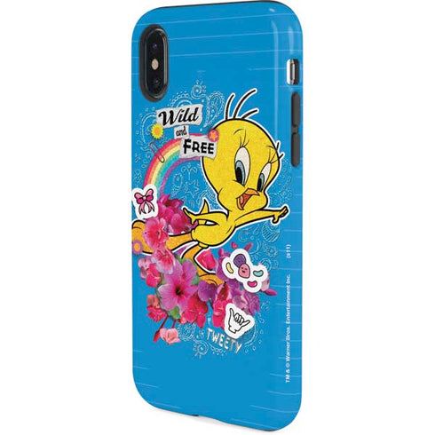 Looney Tunes Tweety Bird Wild and Free iPhone XS Pro Case