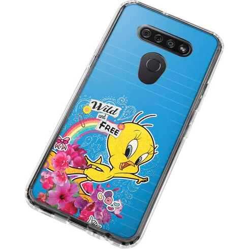 Looney Tunes Tweety Bird Wild and Free LG K51/Q51 Clear Case