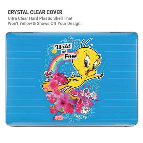 Looney Tunes Tweety Bird Wild and Free MacBook Air 15in (2023-2025) Case plus Skin