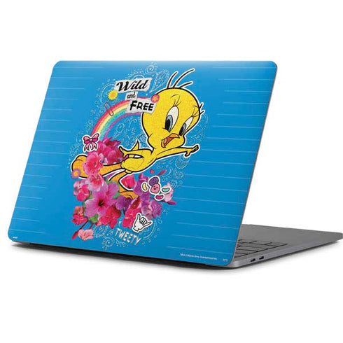 Looney Tunes Tweety Bird Wild and Free Apple MacBook Pro 13-inch Skin