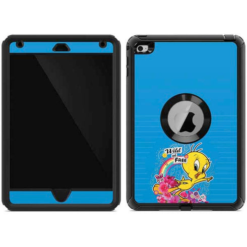 Looney Tunes Tweety Bird Wild and Free Otterbox Defender iPad Skin