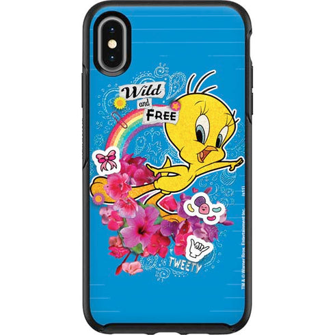 Looney Tunes Tweety Bird Wild and Free Otterbox Symmetry iPhone Skin