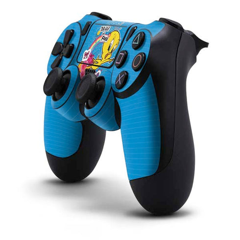 Looney Tunes Tweety Bird Wild and Free PS4 Pro/Slim Controller Skin