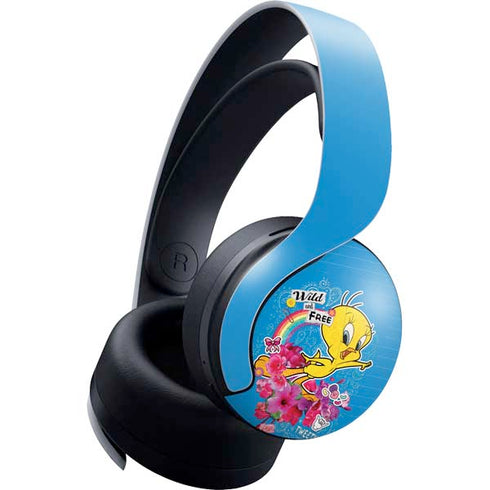 Looney Tunes Tweety Bird Wild and Free PULSE 3D Wireless Headset for PS5 Skin