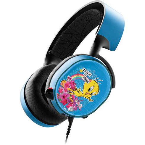 Looney Tunes Tweety Bird Wild and Free SteelSeries Arctis 3 Skin