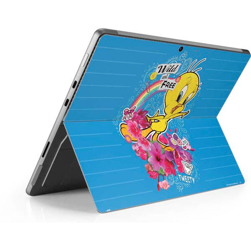 Looney Tunes Tweety Bird Wild and Free Surface Pro 9 Skin