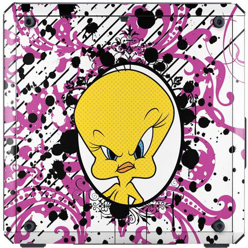Looney Tunes Tweety Bird with Attitude Cooler Master MasterBox Q300L Mini Tower Skin