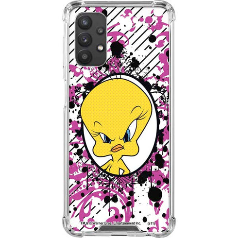 Looney Tunes Tweety Bird with Attitude Galaxy A32 5G Clear Case