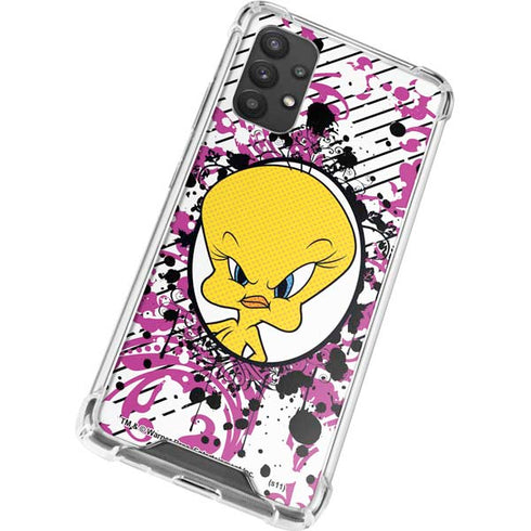 Looney Tunes Tweety Bird with Attitude Galaxy A32 5G Clear Case