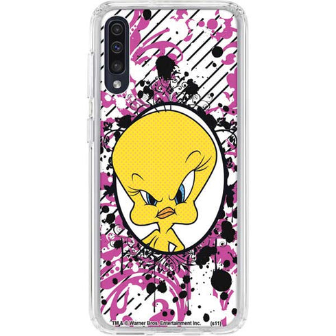 Looney Tunes Tweety Bird with Attitude Galaxy A50 Clear Case
