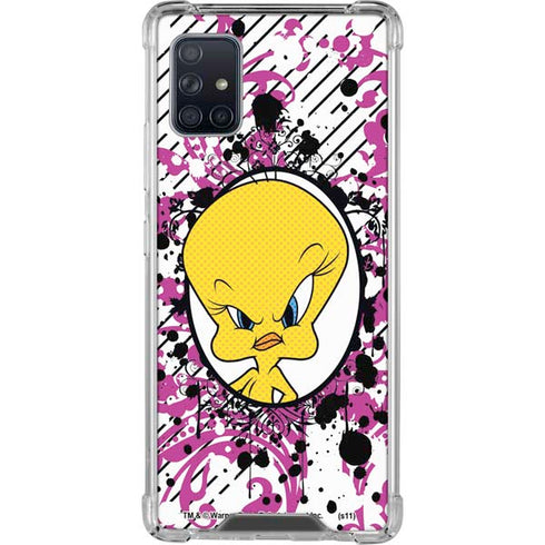 Looney Tunes Tweety Bird with Attitude Galaxy A51 5G Clear Case