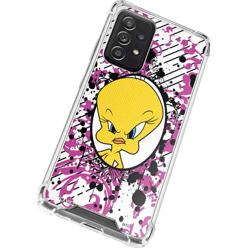 Looney Tunes Tweety Bird with Attitude Galaxy A52 5G Clear Case