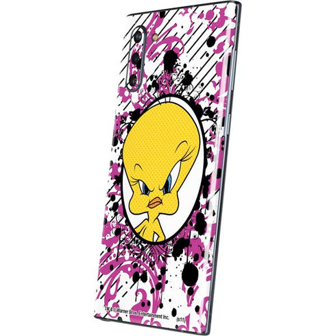 Looney Tunes Tweety Bird with Attitude Galaxy Note 10 Skin
