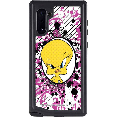 Looney Tunes Tweety Bird with Attitude Galaxy Note 10 Waterproof Case