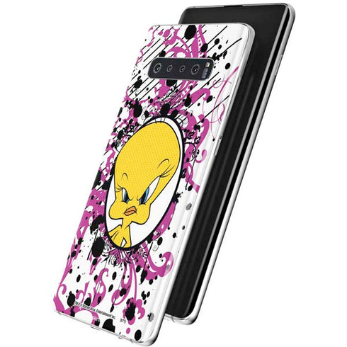 Looney Tunes Tweety Bird with Attitude Galaxy S10 Skin