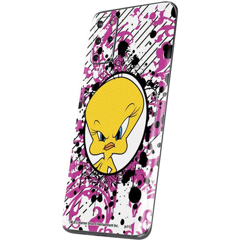 Looney Tunes Tweety Bird with Attitude Galaxy S20 Plus Skin