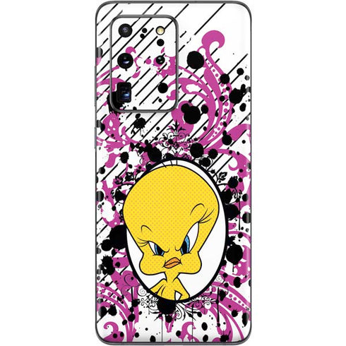 Looney Tunes Tweety Bird with Attitude Galaxy S20 Ultra 5G Skin
