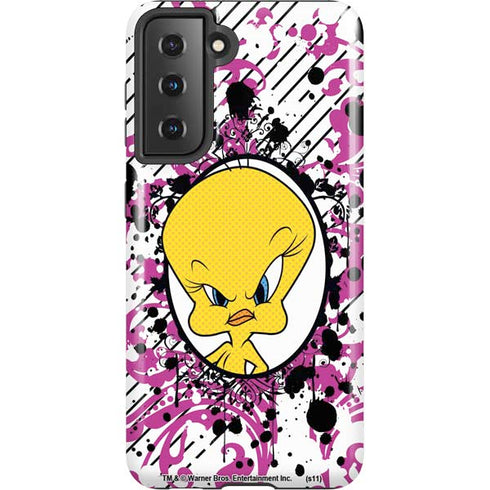 Looney Tunes Tweety Bird with Attitude Galaxy S21 5G Pro Case