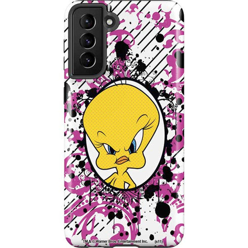 Looney Tunes Tweety Bird with Attitude Galaxy S21 FE Pro Case