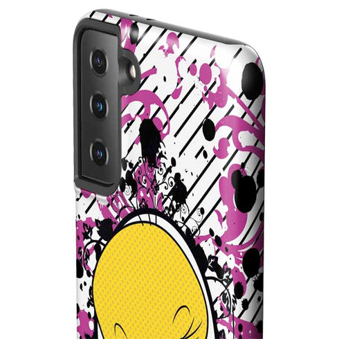 Looney Tunes Tweety Bird with Attitude Galaxy S21 FE Pro Case