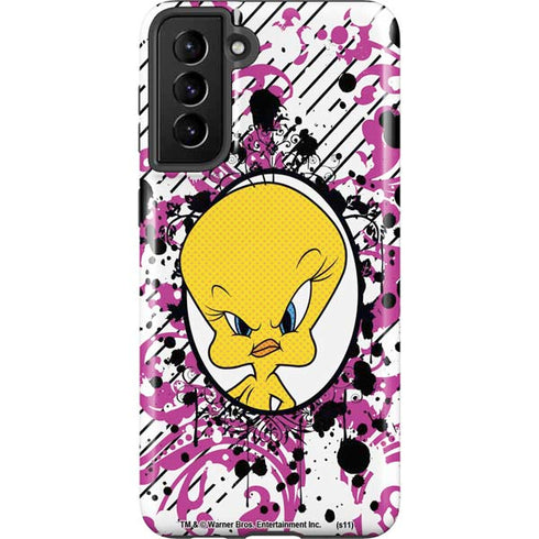 Looney Tunes Tweety Bird with Attitude Galaxy S21 Plus 5G Pro Case