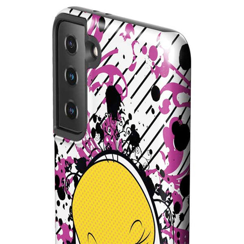Looney Tunes Tweety Bird with Attitude Galaxy S21 Plus 5G Pro Case